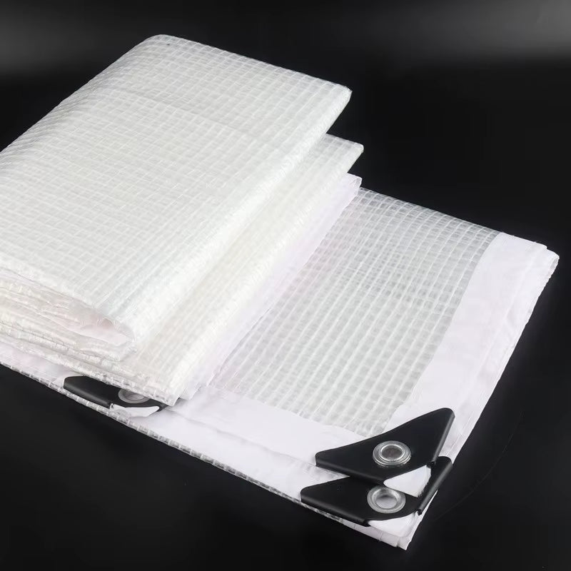 0.35Mm Mesh Reinforced PE Tarpaulin Outdoor Furniture Rainproof Waterproof Tarpbalcony Plants Cover Keep Warm Cover