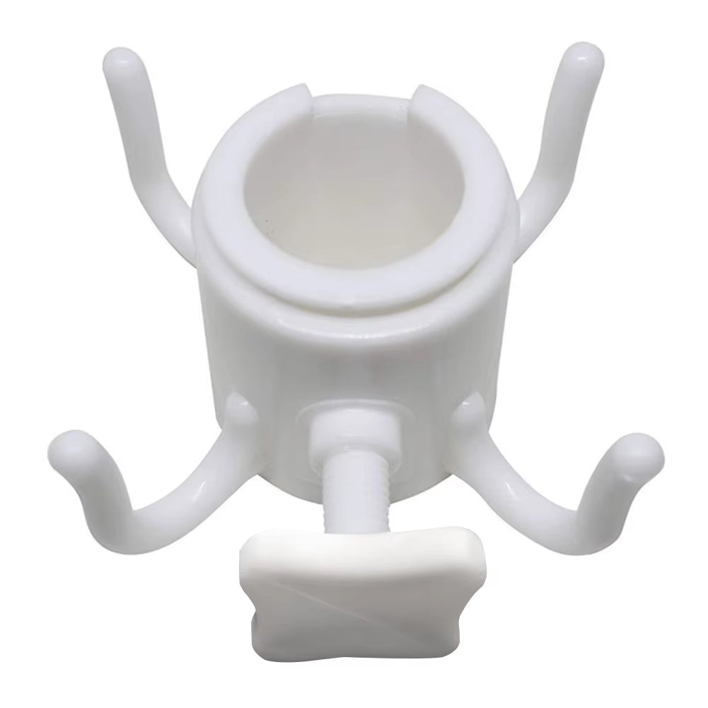 Beach Sunshade Umbrella Hooks Outdoor Travel Bcolumn Umbrella Four-Leg Hook for Towels Bags Hats