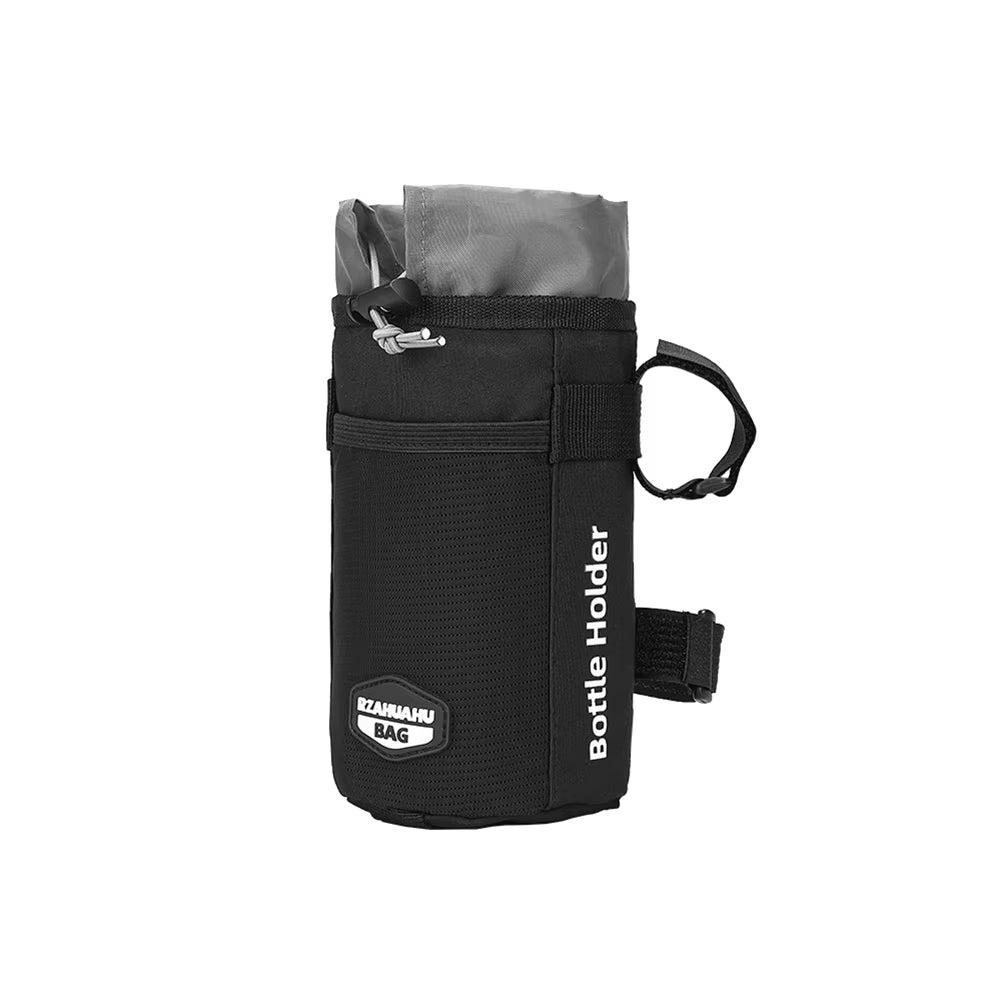 Bicycle Bag Cycling Water Bottle Carrier Pouch MTB Bike Kettle Handlebar Bag Bicycle Handlebar Bag Riding Handlebar Accessories