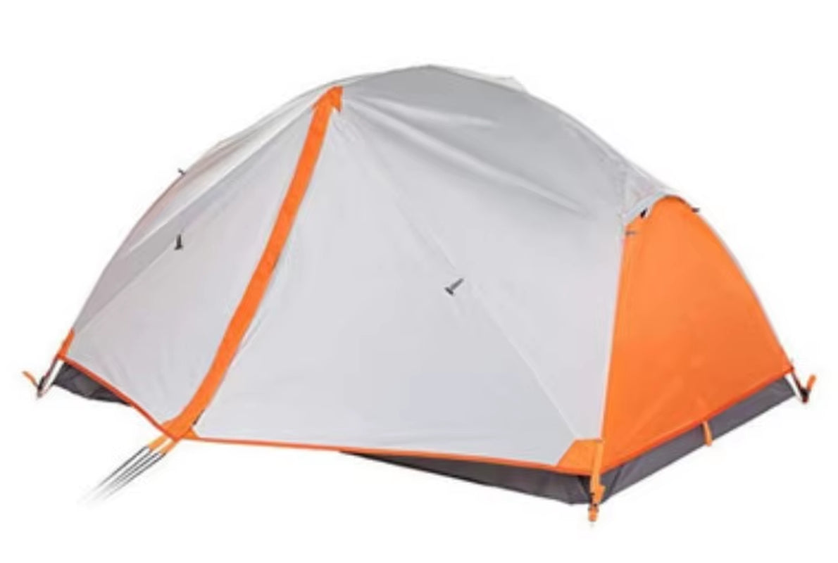 Outdoor Backpacking 2 Person Ultralight Hiking Tent 210T Fabric Double-Layer 3-Season Camping and Beach Tent Light Weight Tent