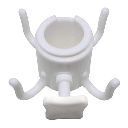 Beach Sunshade Umbrella Hooks Outdoor Travel Bcolumn Umbrella Four-Leg Hook for Towels Bags Hats